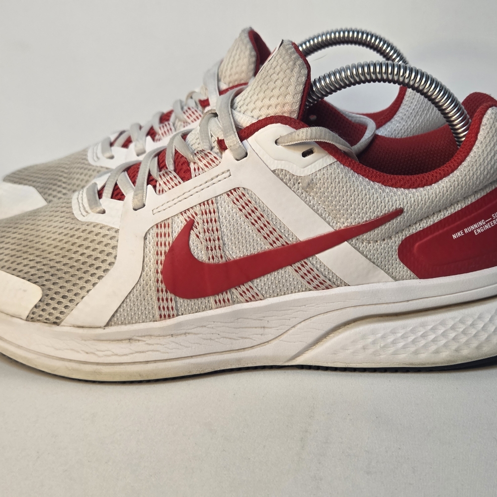 Nike Red & White Running Shoes